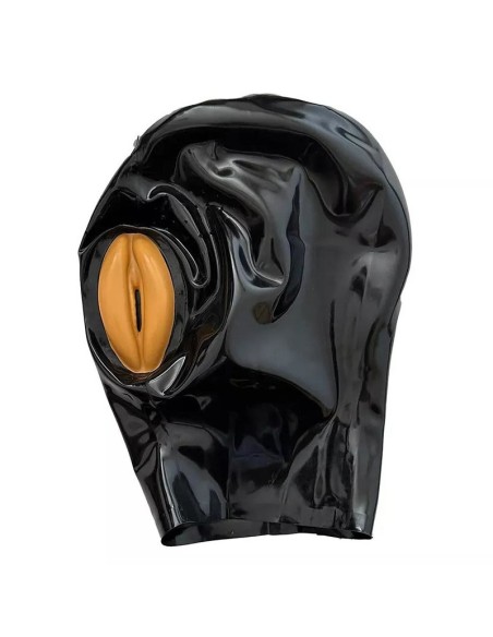 Cagoule avec Vulve Vagina Hood Noire | FetishXplore