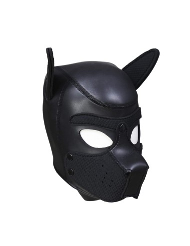 Cagoule Puppy Néoprène Noir | FetishXplore
