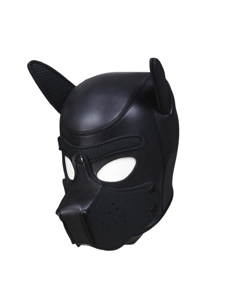 Cagoule Puppy Néoprène Noir | FetishXplore