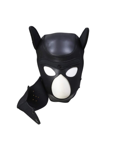 Cagoule Puppy Néoprène Noir | FetishXplore
