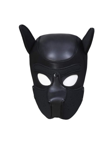 Cagoule Puppy Néoprène Noir | FetishXplore