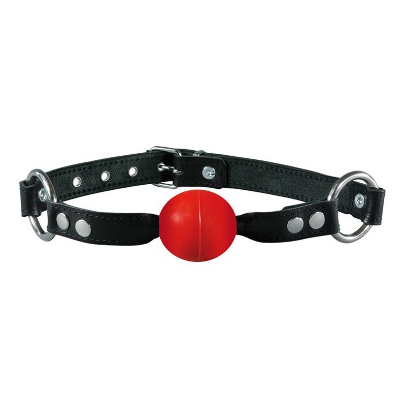 Baillon Boule Rouge Simply Gag 4cm - FetishXplore