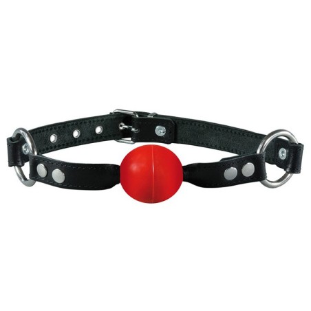 Baillon Boule Rouge Simply Gag 4cm - FetishXplore