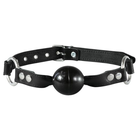 Baillon Boule Simply Gag 4cm Noir - FetishXplore
