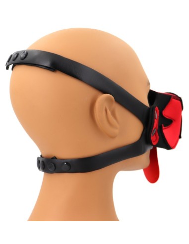 Museau Puppy Muz Noir-Rouge | FetishXplore