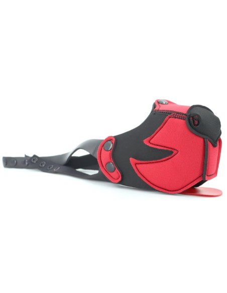 Museau Puppy Muz Noir-Rouge | FetishXplore