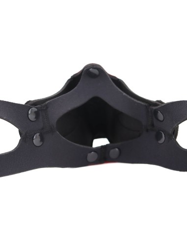 Museau Puppy Muz Noir-Rouge | FetishXplore