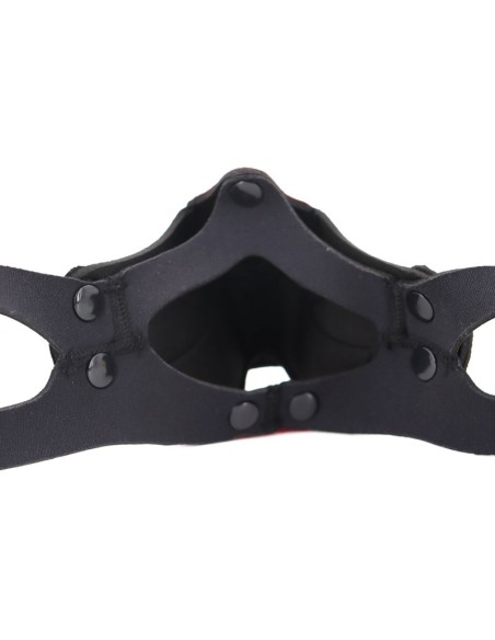 Museau Puppy Muz Noir-Rouge | FetishXplore