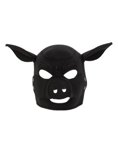 Cagoule Tête de Cochon Pig Noire | FetishXplore