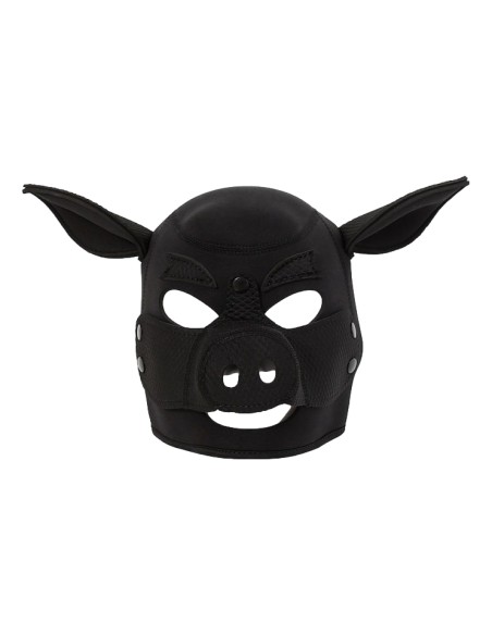 Cagoule Tête de Cochon Pig Noire | FetishXplore