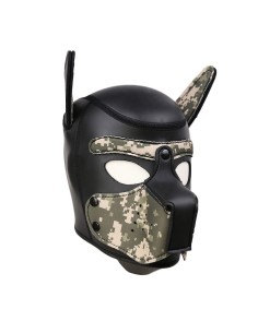 Cagoule PUPPY Néoprène Camouflage | FetishXplore