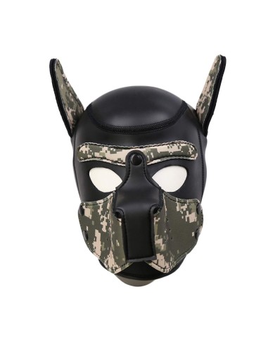 Cagoule PUPPY Néoprène Camouflage | FetishXplore
