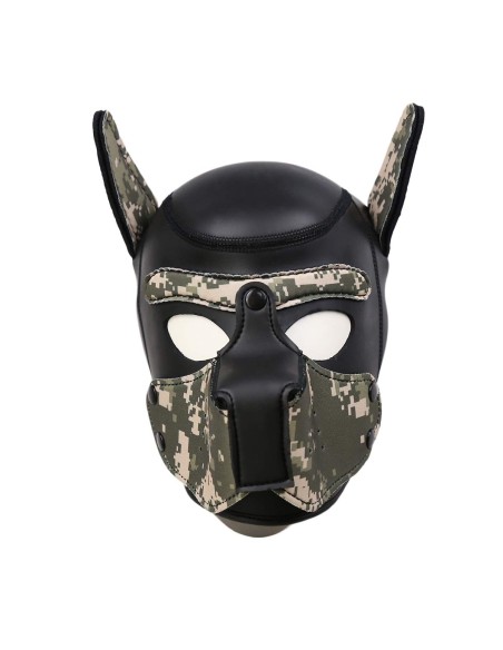 Cagoule PUPPY Néoprène Camouflage | FetishXplore