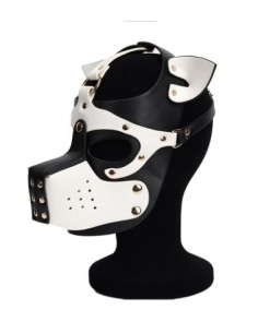 Masque Puppy Dog Ixo Noir-Blanc | FetishXplore