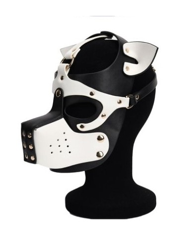Masque Puppy Dog Ixo Noir-Blanc | FetishXplore