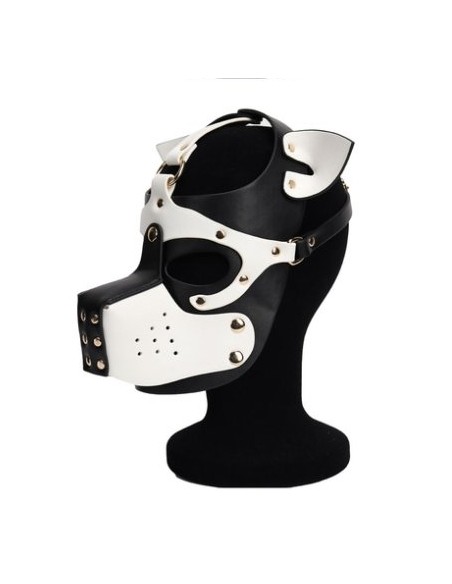 Masque Puppy Dog Ixo Noir-Blanc | FetishXplore