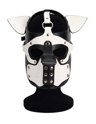 Masque Puppy Dog Ixo Noir-Blanc | FetishXplore