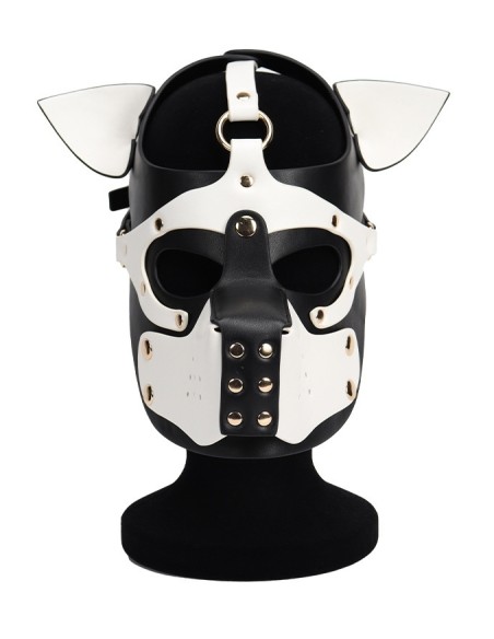 Masque Puppy Dog Ixo Noir-Blanc | FetishXplore