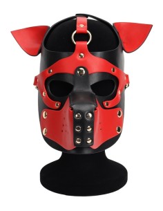 Masque Puppy Dog Ixo Noir-Rouge | FetishXplore 2