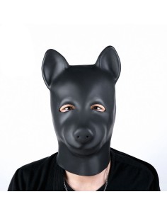 Cagoule en Latex Sweety Bear Noire | FetishXplore