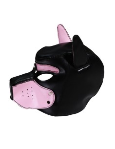 Cagoule Puppy Smart Noir-Rose | FetishXplore
