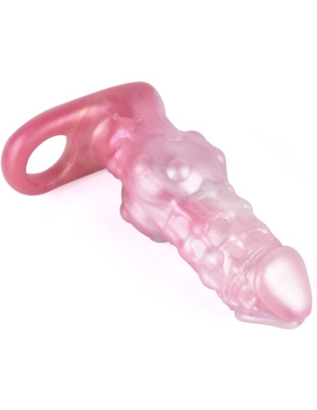 Gaine de Pénis Monster Toadix 17 x 6 cm Rose | FetishXplore