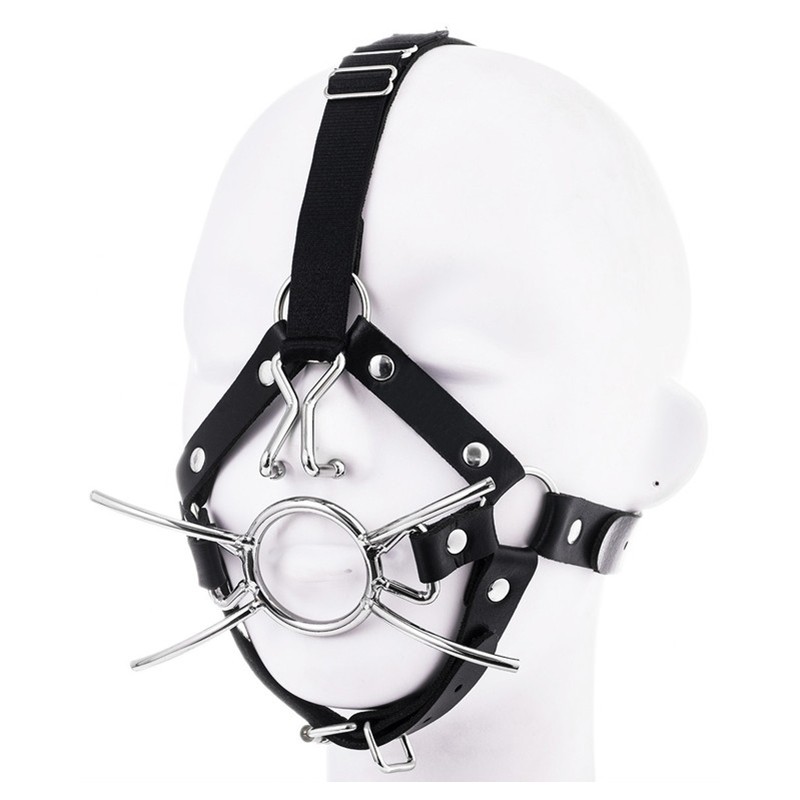 Baillon Spider avec Crochet nasal - FetishXplore