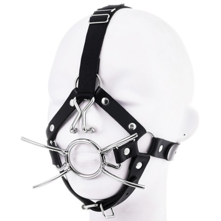 Baillon Spider avec Crochet nasal - FetishXplore