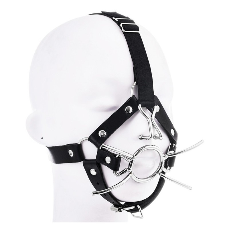 Baillon Spider avec Crochet nasal - FetishXplore