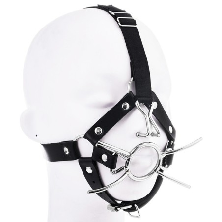 Baillon Spider avec Crochet nasal - FetishXplore