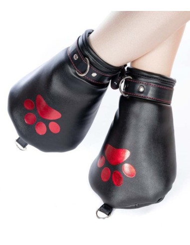 Kit Puppy 6 Pièces Noir-Rouge | FetishXplore