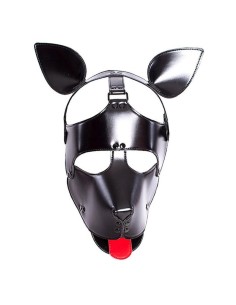 Masque Tête de Chien Dog Fun Noir | FetishXplore