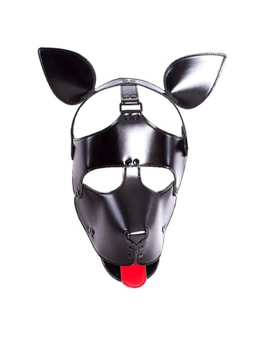 Masque Tête de Chien Dog Fun Noir | FetishXplore