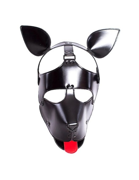 Masque Tête de Chien Dog Fun Noir | FetishXplore