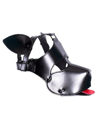 Masque Tête de Chien Dog Fun Noir | FetishXplore