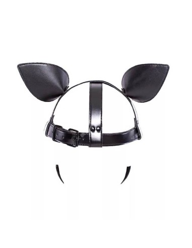 Masque Tête de Chien Dog Fun Noir | FetishXplore