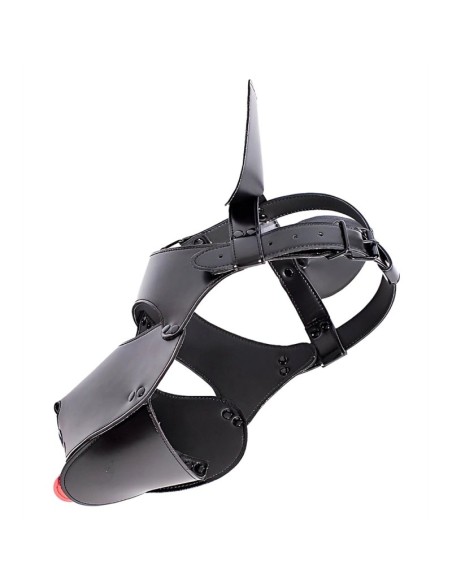 Masque Tête de Chien Dog Fun Noir | FetishXplore