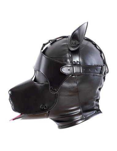 Masque Tête de Chien Dog Fun Noir | FetishXplore