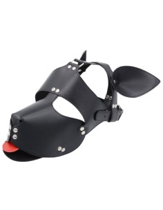 Masque Puppy Madhood Noir | FetishXplore