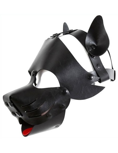 Masque Dog Pup Noir | FetishXplore