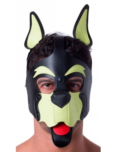 Masque Puppy 665 Jaune-Vert | FetishXplore