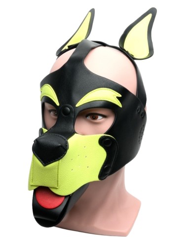 Masque Puppy 665 Jaune-Vert | FetishXplore