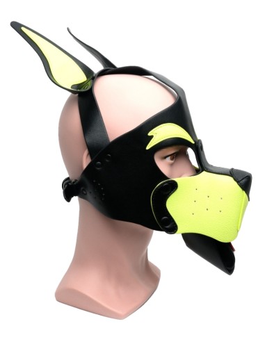 Masque Puppy 665 Jaune-Vert | FetishXplore