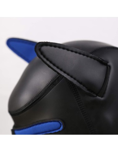 Cagoule Puppy Néoprène Bleu | FetishXplore