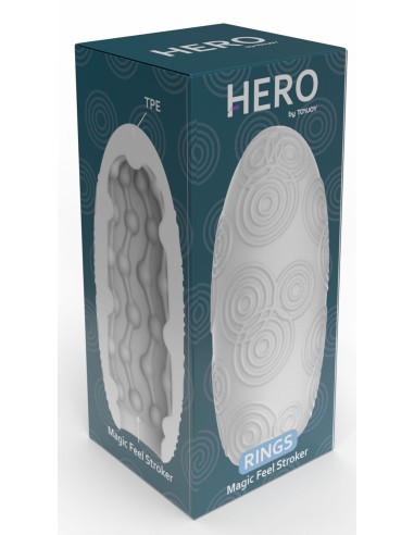 Masturbateur Hero Rings Blanc | FetishXplore