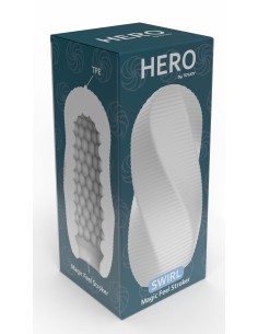 Masturbateur Hero Swirl Blanc | FetishXplore 2