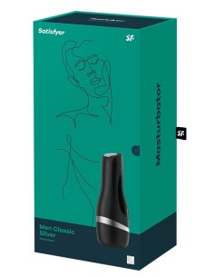 Masturbateur Satisfyer Men Classic Silver | FetishXplore 2
