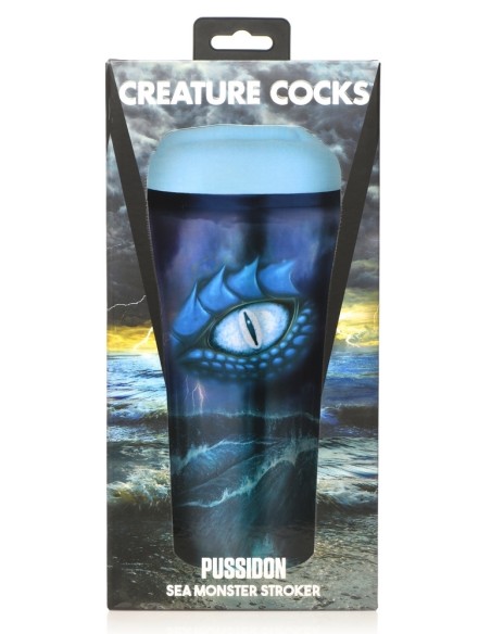 Masturbateur Creature Pussidon Bleu | FetishXplore
