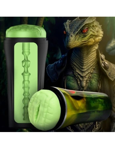 Masturbateur Creature Raptor Vert | FetishXplore