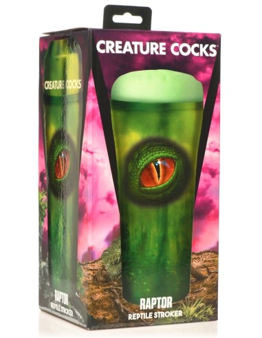 Masturbateur Creature Raptor Vert | FetishXplore